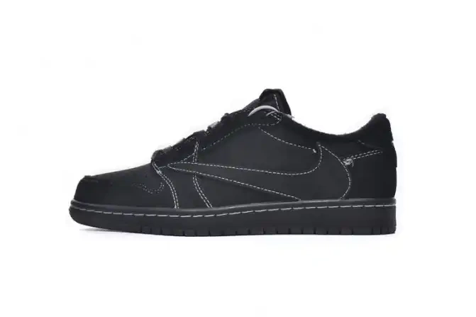 TBkick Scott x Air Black OG Phantom Low 1 Jordan DM7866-001 Travis 0603
